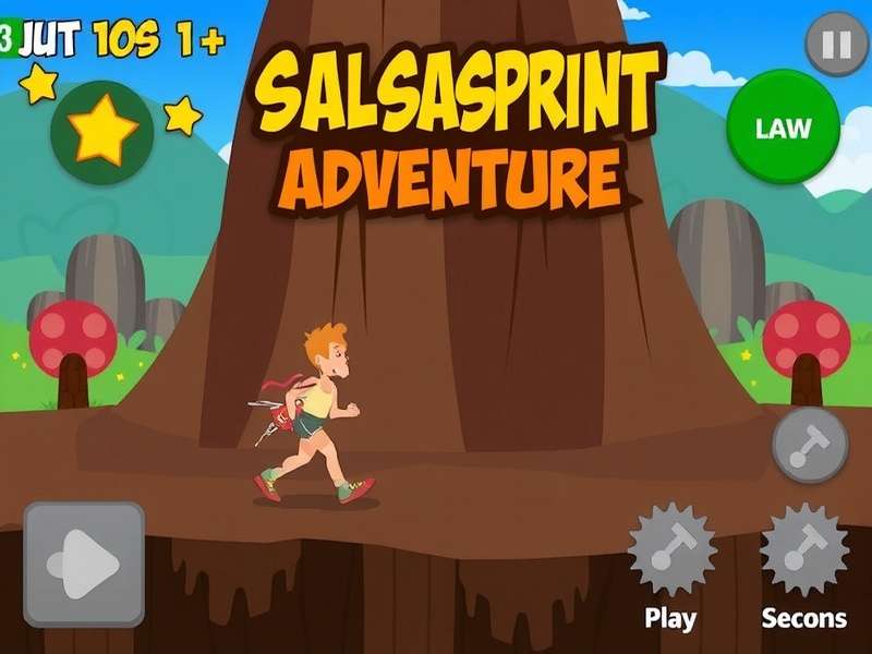 Salsa Sprint Adventure Game Screenshot